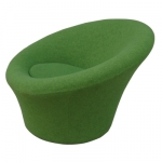 Green armchair